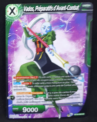 Carte Dragon Ball Super Card Game FR Unison Warrior Series Boost Set 7 BT16-049 UC (2022) bandai vados préparatifs d avant combat dbscg 