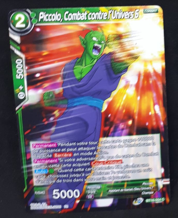 Carte Dragon Ball Super Card Game FR Unison Warrior Series Boost Set 7 BT16-054 C (2022) bandai piccolo combat contre l univers 6 dbscg 