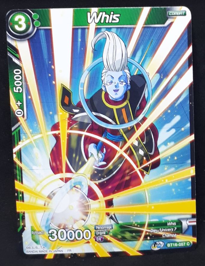 Carte Dragon Ball Super Card Game FR Unison Warrior Series Boost Set 7 BT16-057 C (2022) bandai whis dbscg