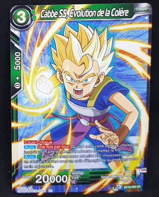 Carte Dragon Ball Super Card Game FR Unison Warrior Series Boost Set 7 BT16-059 UC (2022) bandai cabbe ss évolution de la colère dbscg cardamehdz