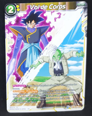 Carte Dragon Ball Super Card Game FR Unison Warrior Series Boost Set 7 BT16-094 UC (2022) bandai vol de corps dbscg cardamehdz