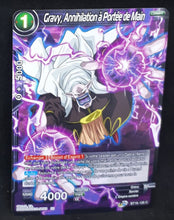 Charger l&#39;image dans la galerie, Carte Dragon Ball Super Card Game FR Unison Warrior Series Boost Set 7 BT16-120 C (2022) bandai gravy annihilation à portée de main dbscg