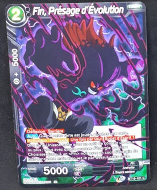 Carte Dragon Ball Super Card Game FR Unison Warrior Series Boost Set 7 BT16-121 C (2022) bandai fin présage d évolution dbscg cardamehdz