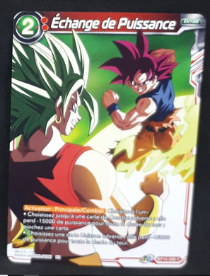 Carte Dragon Ball Super Card Game FR Unison Warrior Series Set 05 BT14-028 C bandai échange de puissance dbscg cardamehdz