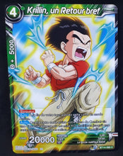 Charger l&#39;image dans la galerie, Carte Dragon Ball Super Card Game FR Unison Warrior Series Set 05 BT14-066 C bandai krilin un retour bref dbscg cardamehdz