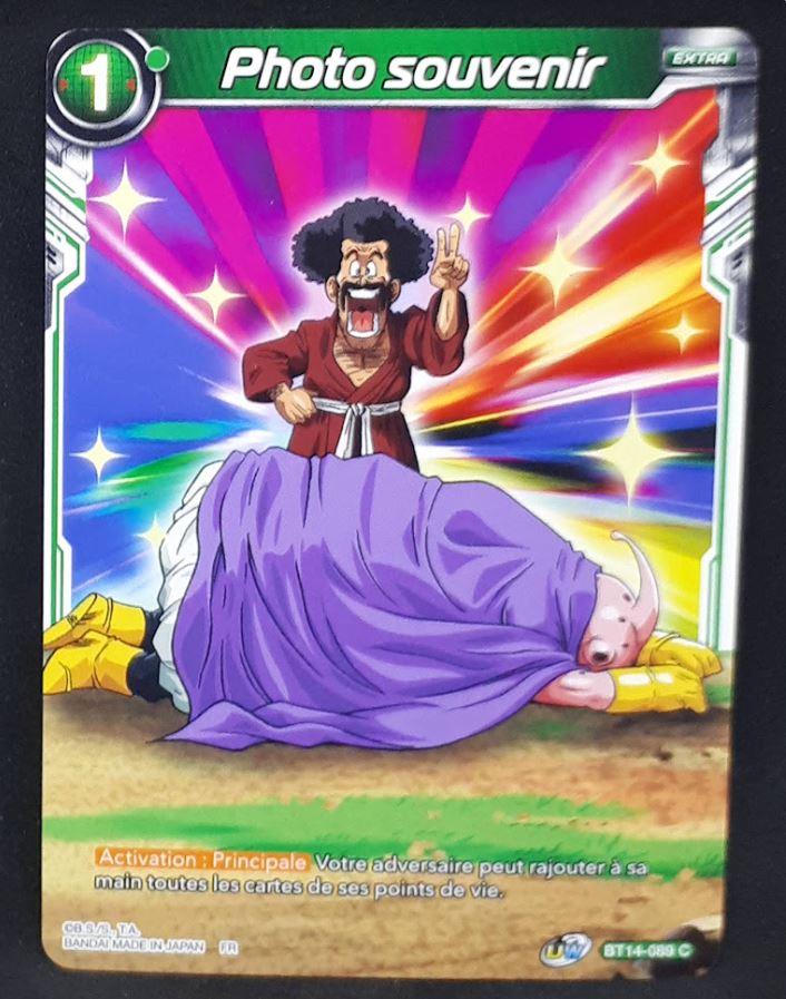 Carte Dragon Ball Super Card Game FR Unison Warrior Series Set 05 BT14-089 C bandai photo souvenir dbscg cardamehdz