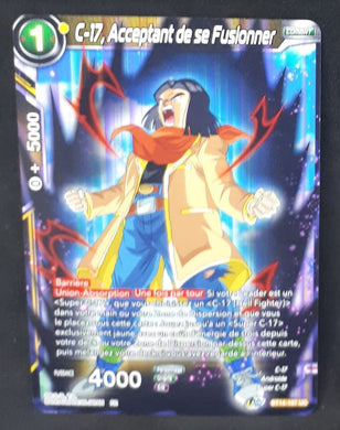 Carte Dragon Ball Super Card Game FR Unison Warrior Series Set 05 BT14-107 UC bandai c 17 acceptant de se fusionner dbscg cardamehdz 