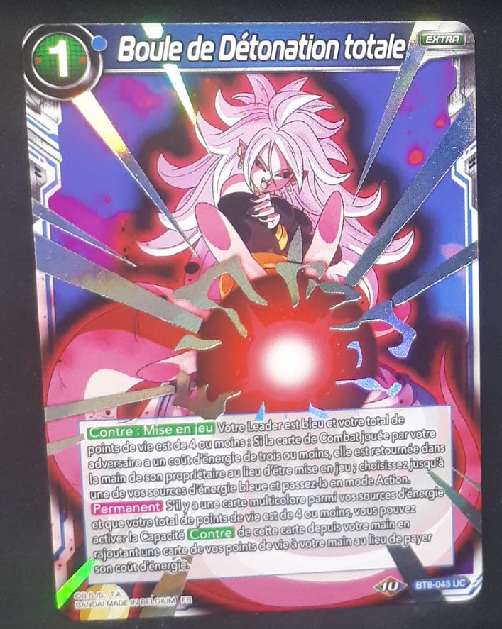 Carte Dragon Ball Super Card Game Fr Android Duality BT8-043 (foil) (2019) bandai boule de détonation totale dbscg