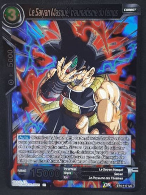 Carte Dragon Ball Super Card Game Fr Colossal Warfare BT4-117 UC Foil (2018) bandai Le Saiyan Masqué, traumatisme du temps dbscg foil cardamehdz