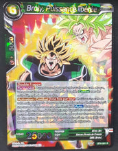 Charger l&#39;image dans la galerie, Carte Dragon Ball Super Card Game Fr Destroyer Kings BT6-061 R (foil) broly puissance libérée dbscg 