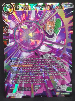 Carte Dragon Ball Super Card Game Fr Destroyer Kings BT6-064 SR (2019) bandai Paragus, Amorce de la Folie dbscg foil 