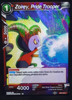 Carte Dragon Ball Super Card Game Fr Divine Multiverse DB2-026 C (2020) bandai zoirey pride trooper dbscg foil cardamehdz