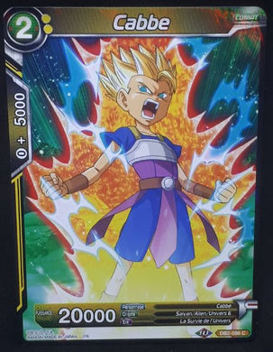 Carte Dragon Ball Super Card Game Fr Divine Multiverse DB2-098 C (2020) bandai cabbe dbscg foil cardamehdz