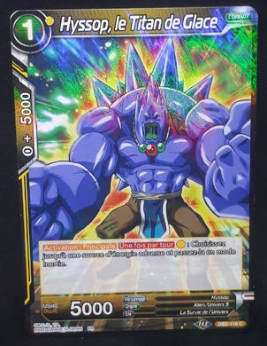 Carte Dragon Ball Super Card Game Fr Divine Multiverse DB2-118 C (2020) bandai Hyssop, le Titan de Glace dbscg foil 