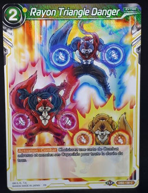 Carte Dragon Ball Super Card Game Fr Divine Multiverse DB2-130 C (2020) bandai rayon triangle danger dbscg foil cardamehdz