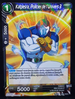 Carte Dragon Ball Super Card Game Fr Divine Multiverse DB2-149 C (2020) bandai Katpesra, policier de l'univers 3 dbscg foil cardamehdz
