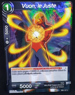 Carte Dragon Ball Super Card Game Fr Divine Multiverse DB2-157 C (2020) bandai vuon le juste dbscg foil cardamehdz