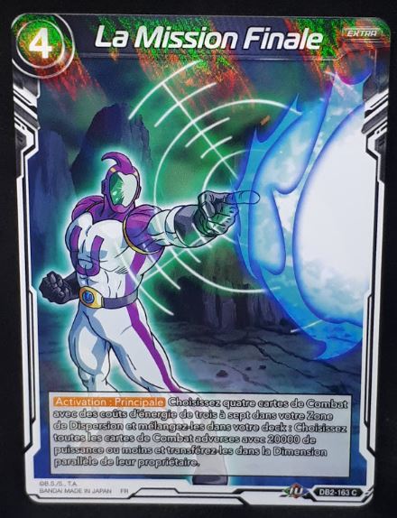 Carte Dragon Ball Super Card Game Fr Divine Multiverse DB2-163 C (2020) bandai la mission finale dbscg foil cardamehdz