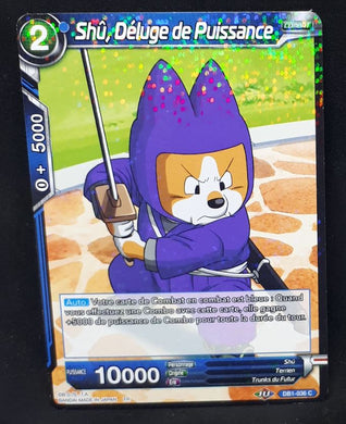 Carte Dragon Ball Super Card Game Fr Draft Box 04 Dragon Brawl DB1-036 C (2019) (foil) bandai SHU DELUGE DE PUISSANCE dbscg 