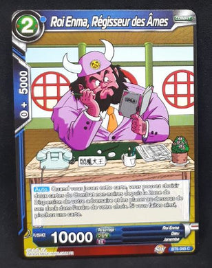 Carte Dragon Ball Super Card Game Fr Miraculous Revival BT5-045 C (2020) bandai roi enma régisseur des ames dbscg