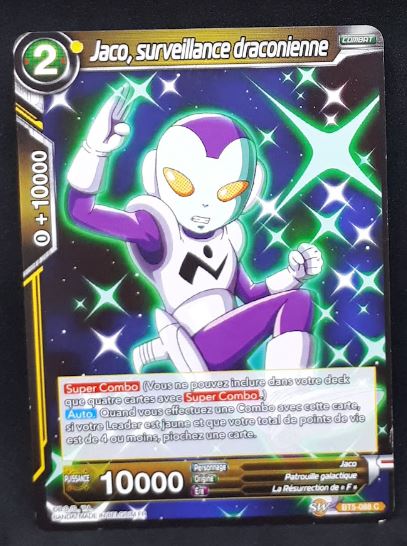 Carte Dragon Ball Super Card Game Fr Miraculous Revival BT5-088 C (2019) bandai jaco surveillance draconienne dbscg 