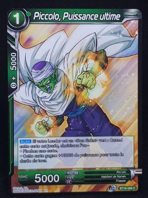 Carte Dragon Ball Super Card Game Fr Rise of the Unison Warrior BT10-069 C (2020) bandai piccolo puissance ultime dbscg 