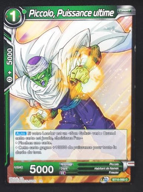 Carte Dragon Ball Super Card Game Fr Rise of the Unison Warrior BT10-069 UC (2020) bandai piccolo puissance ultime dbscg 