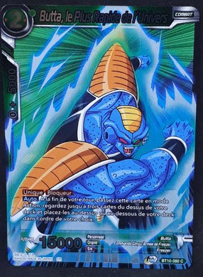 Carte Dragon Ball Super Card Game Fr Rise of the Unison Warrior BT10-080 C (2020) bandai butta le plus rapide de l'univers dbscg foil cardamehdz