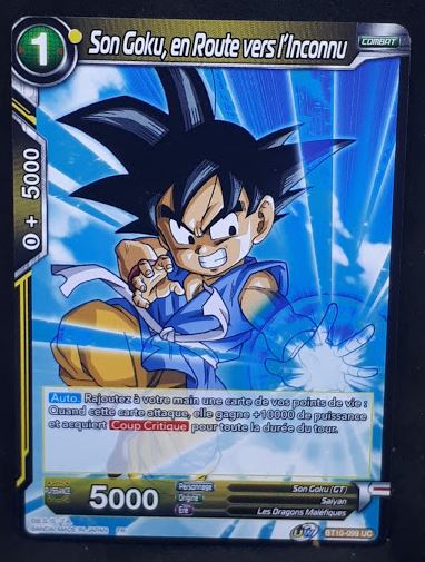 Carte Dragon Ball Super Card Game Fr Rise of the Unison Warrior BT10-099 UC (2020) bandai songoku en route vers l inconnue dbscg cardamehdz