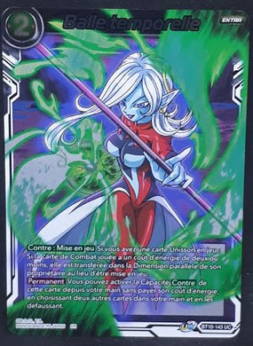 Carte Dragon Ball Super Card Game Fr Rise of the Unison Warrior BT10-143 UC (2020) bandai towa balle temporelle dbscg foil cardamehdz