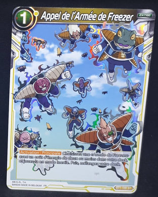 Carte Dragon Ball Super Card Game Fr Rising Broly BT1-109 ST (2019) bandai appel de l armee de freezer dbscg