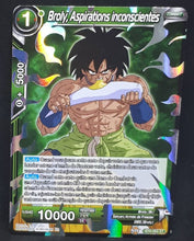 Charger l&#39;image dans la galerie, Carte Dragon Ball Super Card Game Fr Rising Broly BT8-063 ST (2019) bandai broly aspirations inconscientes dbscg