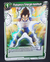 Charger l&#39;image dans la galerie, Carte Dragon Ball Super Card Game Fr Saiyan Legacy BT1-080 C (2019) bandai vegeta puissance d energie maximum