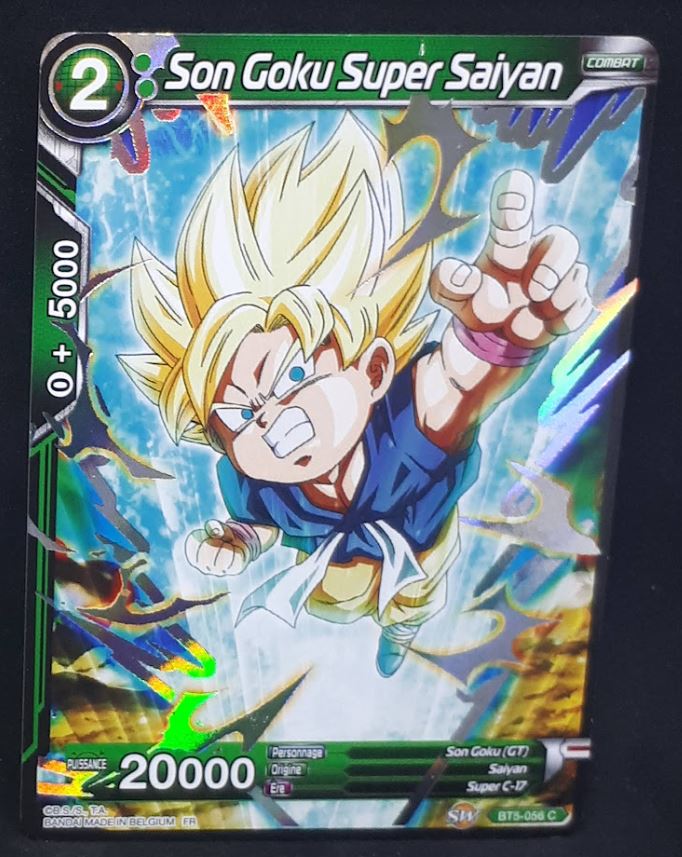 Carte Dragon Ball Super Card Game Fr Saiyan Legacy BT5-056 C (2019) bandai songoku super saiyan dbscg