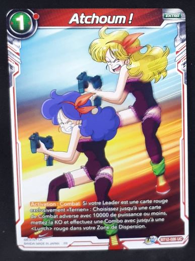 Carte Dragon Ball Super Card Game Fr Unison Warrior Series Set 03 Vicious Rejuvenation BT12-027 UC (2021) bandai atchoum dbscg