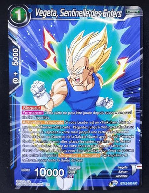 Carte Dragon Ball Super Card Game Fr Unison Warrior Series Set 03 Vicious Rejuvenation BT12-035 C (2021) bandai vegeta sentinelle des enfers dbscg cardamehdz