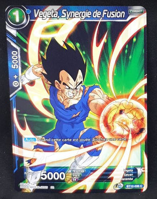 Carte Dragon Ball Super Card Game Fr Unison Warrior Series Set 03 Vicious Rejuvenation BT12-036 C (2021) bandai vegeta synergie de fusion dbscg 