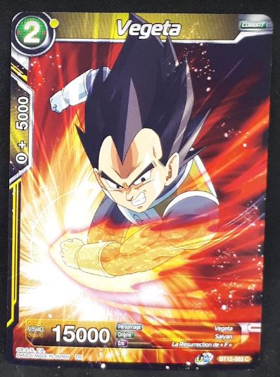 Carte Dragon Ball Super Card Game Fr Unison Warrior Series Set 03 Vicious Rejuvenation BT12-093 C (2021) bandai vegeta dbscg 