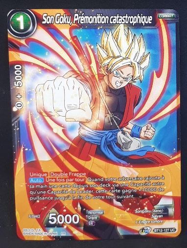 Carte Dragon Ball Super Card Game Fr Unison Warrior Series Set 03 Vicious Rejuvenation BT12-127 UC (2021) bandai songoku premonition catastrophique dbscg 