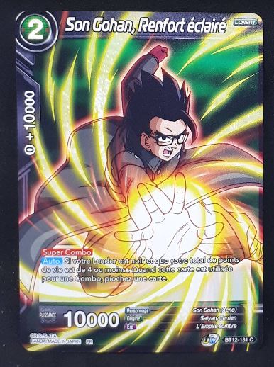 Carte Dragon Ball Super Card Game Fr Unison Warrior Series Set 03 Vicious Rejuvenation BT12-131 C (2021) bandai songohan renfort éclairé dbscg 