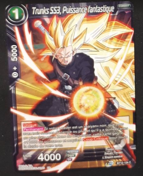 Carte Dragon Ball Super Card Game Fr Unison Warrior Series Set 03 Vicious Rejuvenation BT12-134 C (2021) bandai trunks ss3 puissance fantastique dbscg 