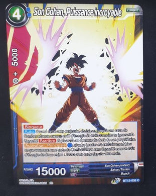 Carte Dragon Ball Super Card Game Fr Unison Warrior Series Set 04 BT13-038 C (2021) bandai sonhoan puissance incroyable dbscg