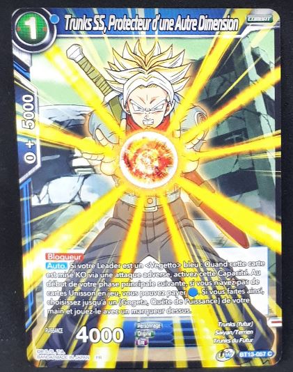 Carte Dragon Ball Super Card Game Fr Unison Warrior Series Set 04 BT13-057 C (2021) bandai trunks ss prtecteur d une autre dimension dbscg 