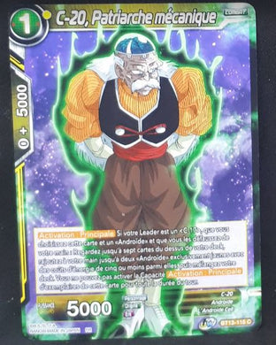 Carte Dragon Ball Super Card Game Fr Unison Warrior Series Set 04 BT13-115 UC (2021) bandai cyborg 20 patriarche mécanique dbscg