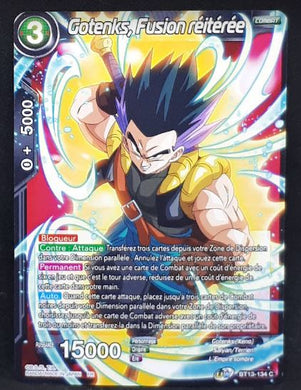 Carte Dragon Ball Super Card Game Fr Unison Warrior Series Set 04 BT13-134 C (2021) bandai gotenks fusion reiteree dbscg 