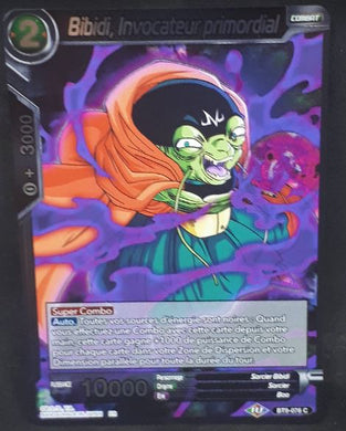 Carte Dragon Ball Super Card Game Fr Universal Onslaught BT9-076 C (2020) bandai Bibidi, Invocateur primordial dbscg foil cardamehdz