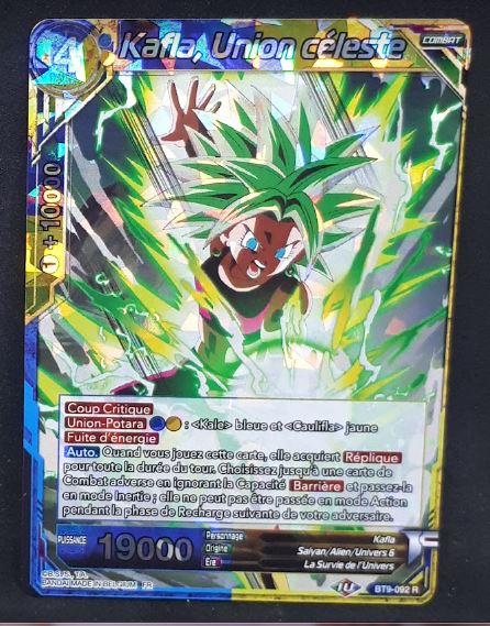 Carte Dragon Ball Super Card Game Fr Universal Onslaught BT9-092 R (2020) bandai kafla union celeste dbscg foil 