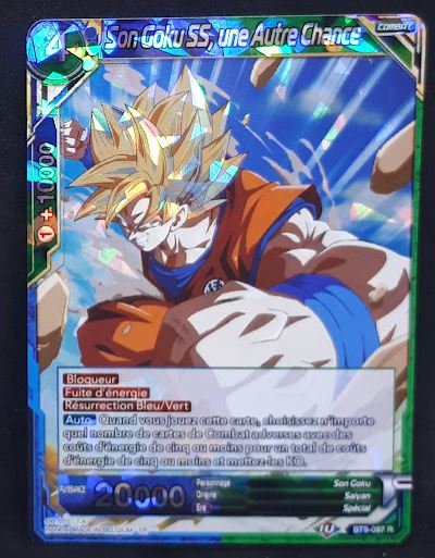 Carte Dragon Ball Super Card Game Fr Universal Onslaught BT9-097 R (2020) bandai songoku ss une autre chance dbscg foil 