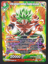 Charger l&#39;image dans la galerie, Carte Dragon Ball Super Card Game Unity of saiyans EX04-04 EX (2019) Bandai Broly puissance maximum, évolution récurrente dbscg cardamehdz 