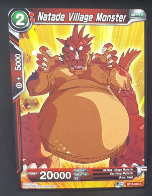 Carte Dragon Ball Super Card Game Us UWS Boost Saiyan Showdown BT15-018 C bandai natade village monster dbscg